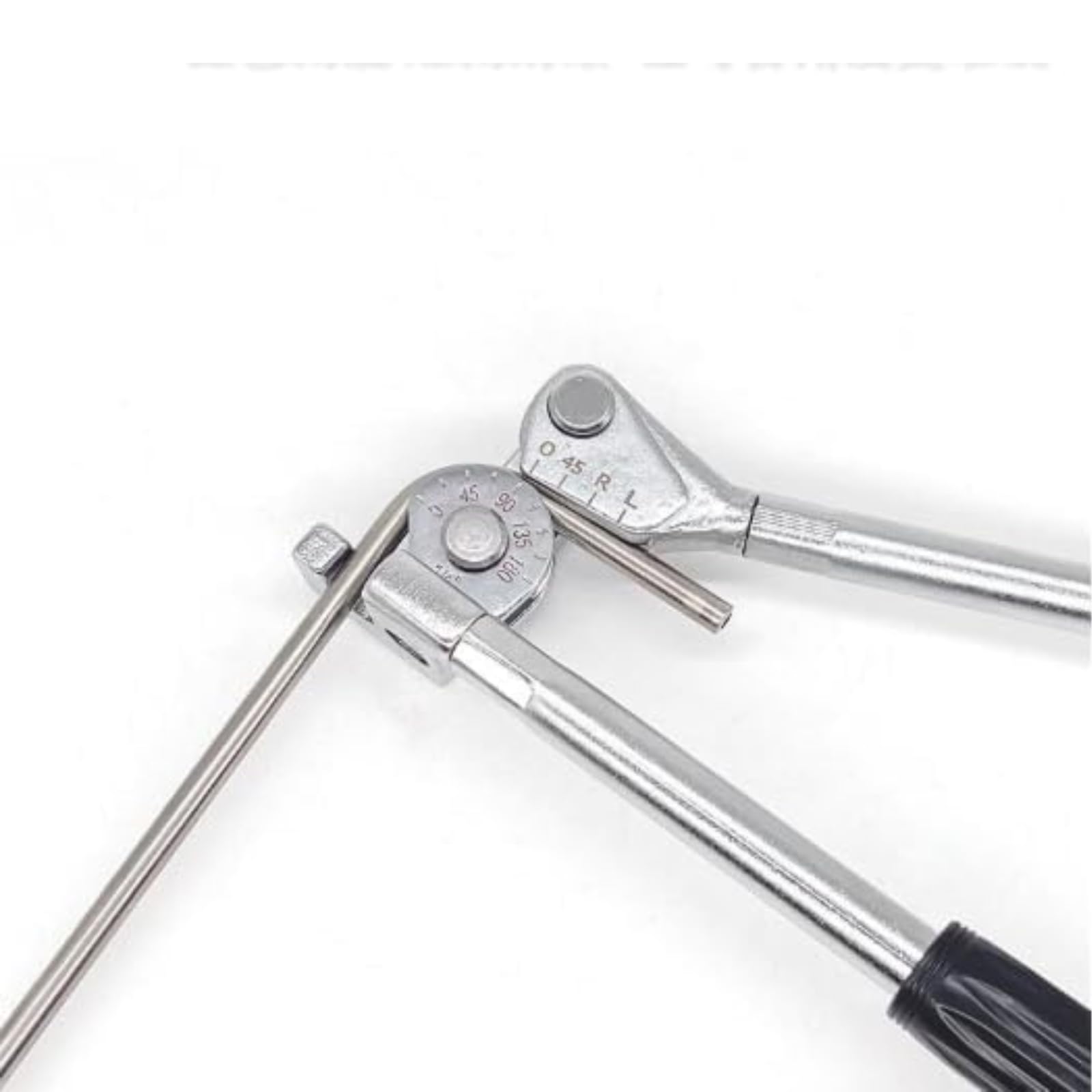 Dobladora De Tubos Manual 1/4" (6mm), 0 a 180 Grados Herramienta De Doblado De Tubos, Curvadora De Tubo De Cobre Maquina Para Doblar Para Tubos De Cobre, Aluminio Y Blandos Acero Inoxidable