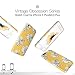 AknaCase Case Compatible with iPhone 6 Plus & 6s Plus Floral, Vintage Obsession Series High Impact Slim Hard Cover [Retro Yellow Floral](U.S)