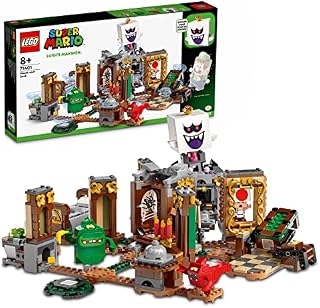LEGO 71401 Super Mario Luigis Mansion Haunt-and-Seek Expansion Set, Buildable Game Toy with Toad and King Boo Figure, Gift for Boys & Girls age 8 plus
