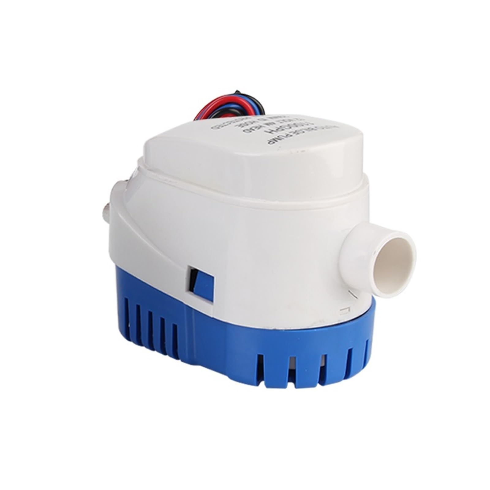 Regulowana mała pompa zanurzeniowa 1100 GPH automatyczna elektryczna morska pompa zęzowa z przełącznikiem 12 V 24 V (12 V)