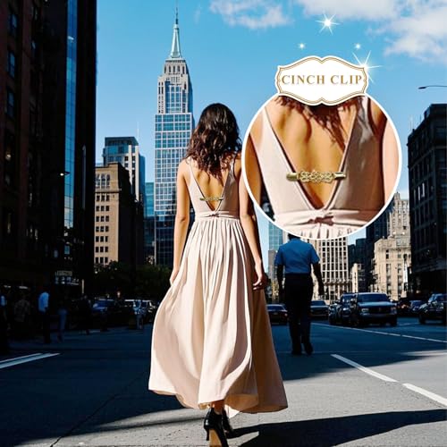 6pcs retro sweater clips for cardigans vintage cinch clip for dresses variety of styles dress clip back of shirts cinches shawl clips for different women clothing 3 sizes