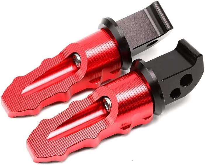 Miniatura 3 de F Motorcycle CNC Rear Foot Pegs Rests Passenger Footrests for Yamaha MT03 MT07 MT09 MT10 MT25 for Tracer MT 07 MT 09 Y (Color  Black)