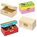 Produktbild Baker Ross ET127 Ross Mini-Schatztruhen aus Holz - zum Bemalen und Dekorieren für Kinder - Kästchen zur Aufbewahrung (4 Stück), 8cm x 5cm, Holzfarben