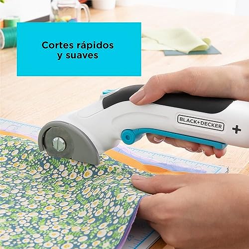 Miniatura 7 de Black Decker Bcrc115-Xj - Cúter Circular 3,6v, Gatillo Extralargo, Luz Led, Diseño Ultra-Ergonómico, Batería 1,5ah, Carga Usb, Incluye 1 Hoja De Corte, Multicolor