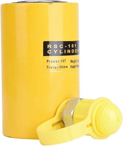 Miniatura 7 de 10T Hydraulic Jack Manual Hydraulic Pump Set, Heavy Duty Steel Lifting Tool for Car Construction and Repair Work