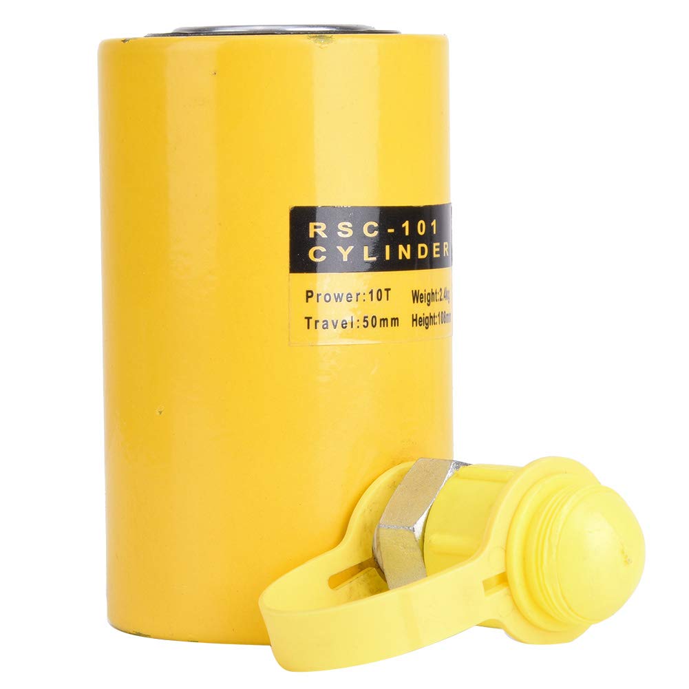 10T Short Jack, Manual Hydraulic Pump Set for Car Repairing with Material, Separate Jack and Pump, Save Energy during Repairing, Ideal for Multiple Car Repair Purposes