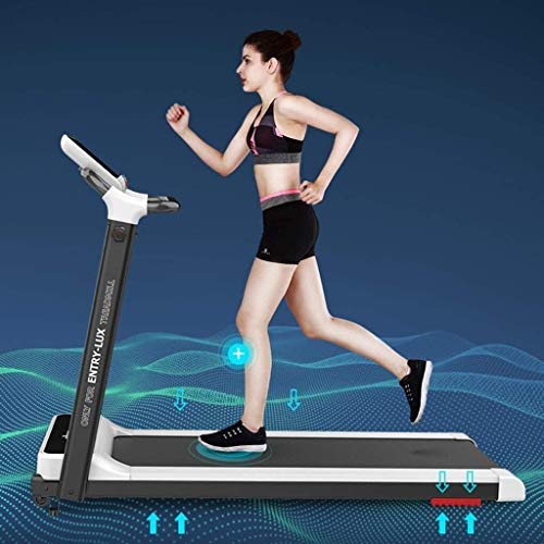 Caminadora eléctrica plegable con pantalla LED táctil grande miniatura 4