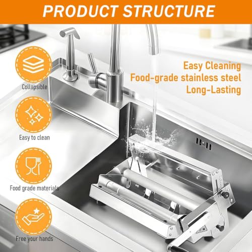LSHFYV Croissant Dough Laminator, Commercial Dough Roller Sh...