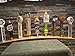 Oak Whiskey Barrel Stave 9 Beer Tap Handle Display - Handmade-