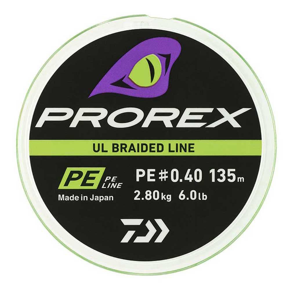 Daiwa Tresse 4 Brins Prorex Ul Pe Line - 135m - D.PE #0.25 - R.1.75kg - Chartreuse - 12996002