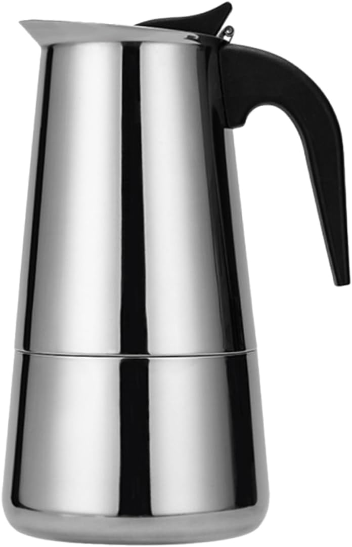 Gatuida Portable Electric Coffee Pot 12 Cup Mocha Coffee Maker in Stainless Steel for Home and Office Gatuida Portable Electric Coffee Pot 12 Cup Mocha Coffee Maker in Stainless Steel for Home and Office