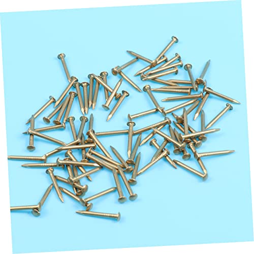 CHILDWEET 600 Pcs Clavos de Latón para Tapicería y Proyectos Decorativos miniatura 6