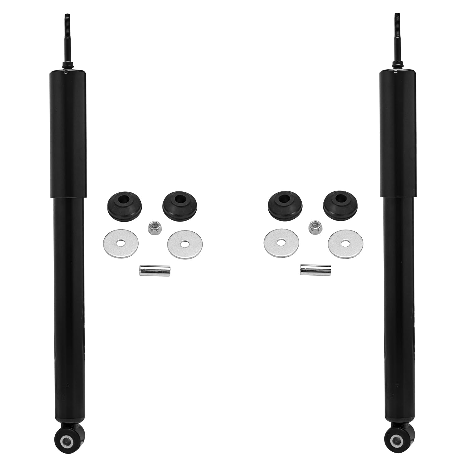 Detroit Axle - 2pc Rear Shock Absorbers for 2012-2015 Honda Civic