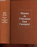  Histoire de l\'éducation dans l\'Antiquité