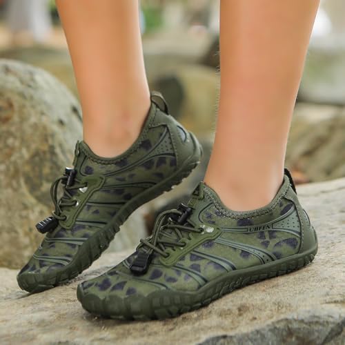 Image of UBFEN Kids Water Shoes for Boys Girls Quick-Dry Swim Aqua Socks | Lightweight, Barefoot-style, Perfect for Water parks, Beach, Pool, Kayak, Creek Hiking, Camping, Toddler, Little Kid, Big Kid