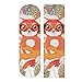 LDIYEU Volpe Arancione Albero Griptape per Skateboard Grip Tape Autoadesivo Antiscivolo per Longboard Adesivi Grip 33"X 9"(1pcs)