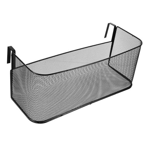 Healeved Bedside Hanging Storage Basket Sturdy Organizer for Dormitory Bunk Bed Desktop Use Sundries Holder for Tissues Phones Controllers