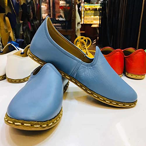 Generic Authentic 100% Handmade Genuine Leather Women'S Turkish Carik Slippers thumb #4