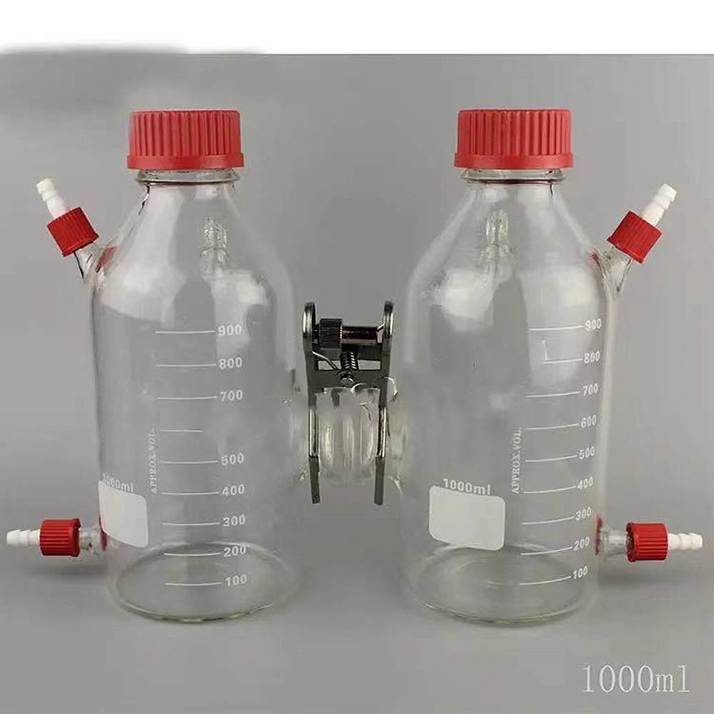 Reattore in vetro da 1000 ml, resistente all'erosione, per uso in laboratorio, attrezzatura scientifica durevole per ricerca ed esperimenti