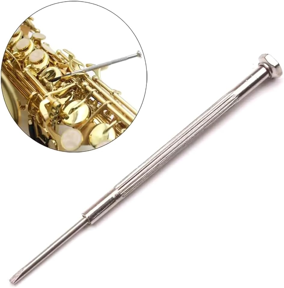 Wind Instrument Screwdriver Repair Tool Kit for Saxophone, Clarinet, Oboe, Flute, and Piccolo