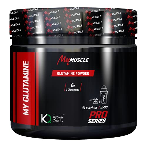 MyMUSCLE - My Glutamine - L-Glutamine en Poudre Label Kyowa® Quality - Saveur Neutre 250g - 41 Portions Cover