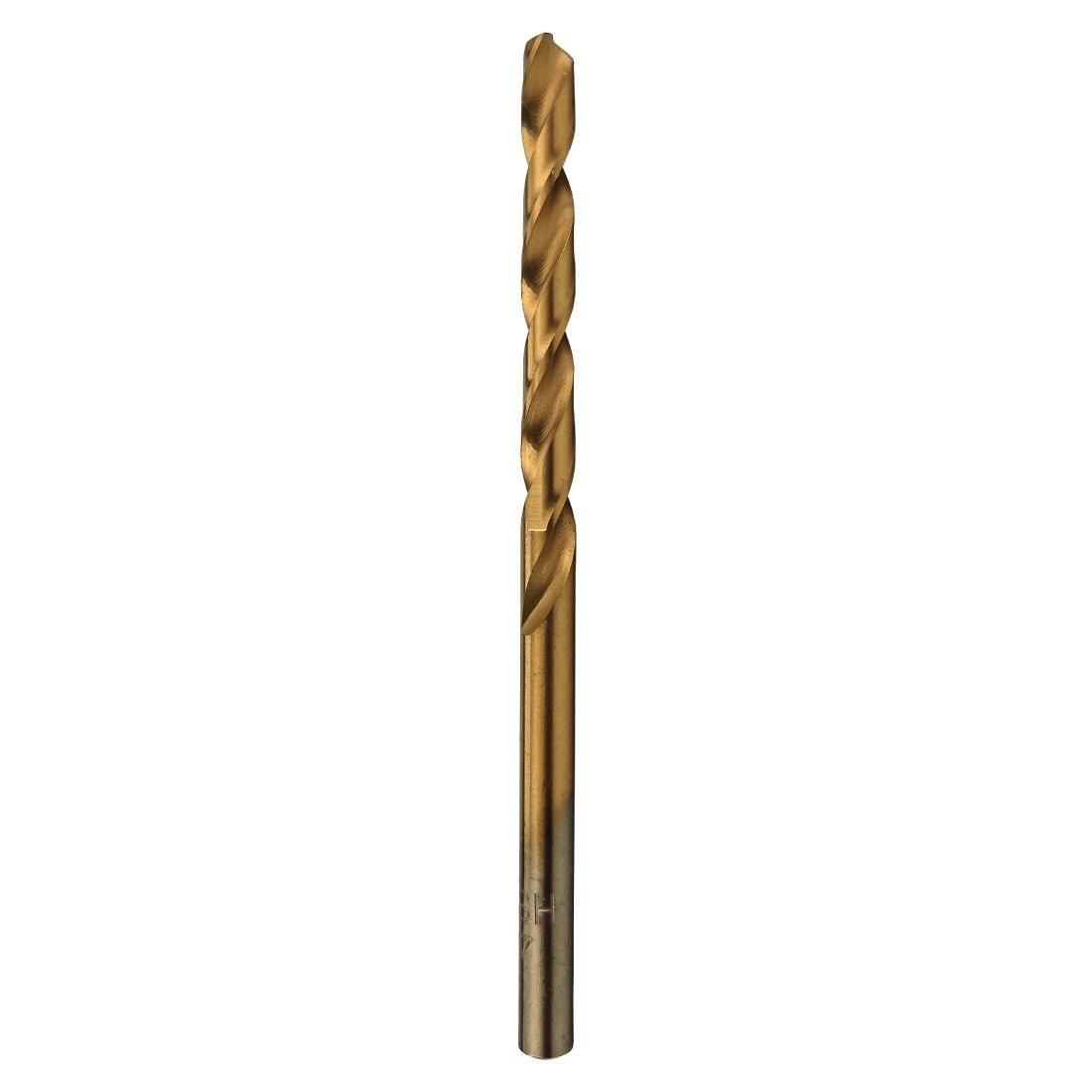 Paquete de 12 brocas con revestimiento de nitruro de titanio de 7/64 pulgadas, acero de alta velocidad, longitud de trabajo, para metal, plástico, madera