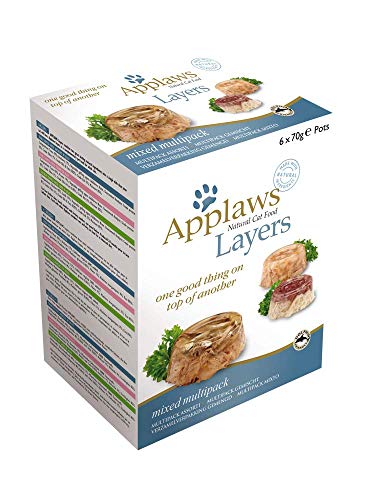 APPLAWS CAT LAYER MIXED MULTIPACK 6 X 70G