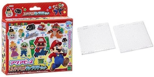 Amazon アクアビーズ スーパーマリオキャラクターセット ビーズトレイセット メイキングトイ おもちゃ