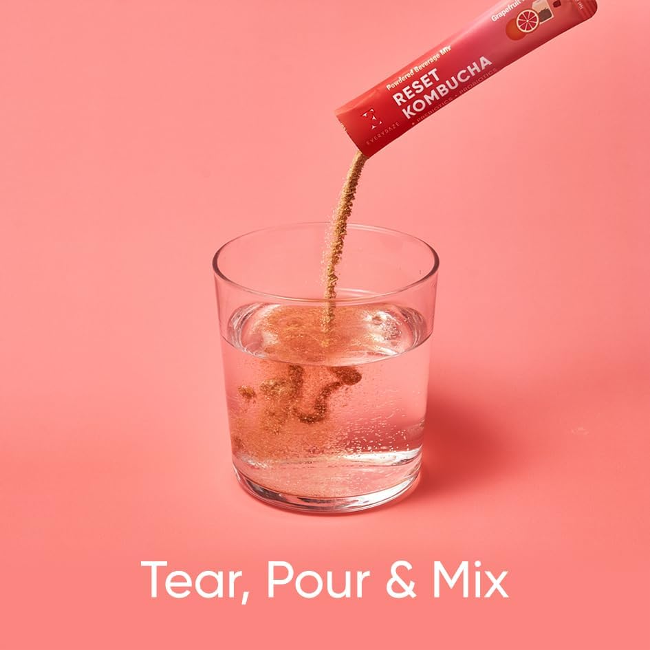 Amazon.com: Everydaze Reset Kombucha Tea Powdered Beverage Mix