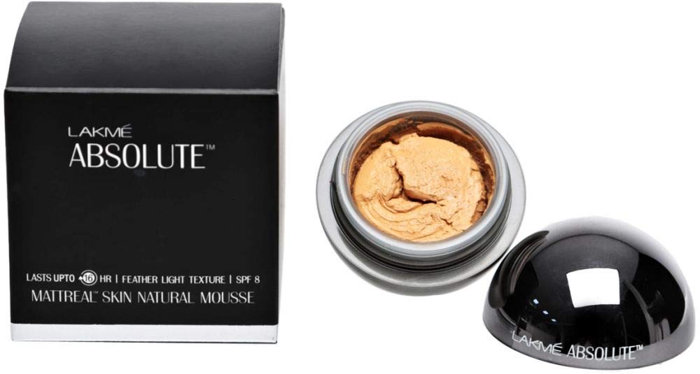 LAKMÉ Spf 8 Absolute Skin Natural Mousse For All Skin Types , Ivory Fair 01, 25G Pack - Full-image-18