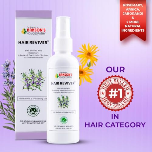 Image of Dr. Bakshi's BAKSON'S HOMOEOPATHY Hair Reviver-100 Ml