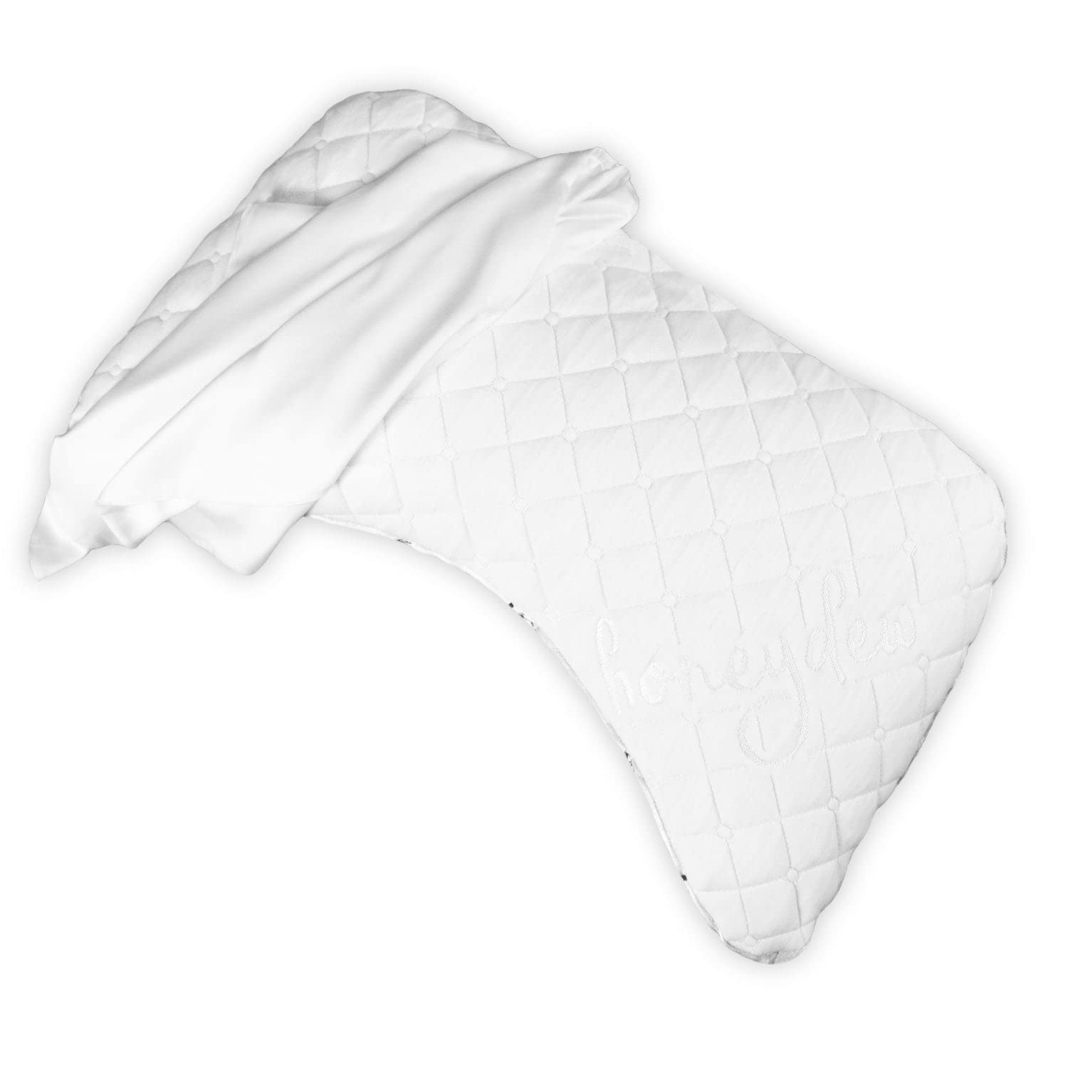 Honeydew Scrumptious Side Pillow Gift Pack- The Ultimate Luxury Neck Pillow- Adjustable Support for Neck Pain Relief- Made in USA- Cooling Pillow Fill- Pillow and Pillowcase Set (Queen Size)