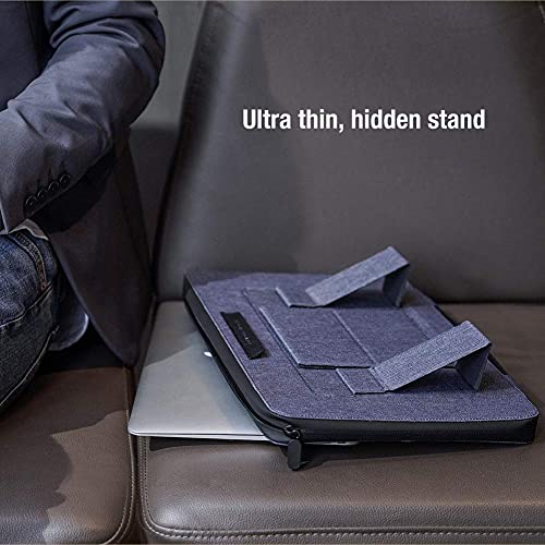 Image of Nillkin 14 inch Laptop Case & Stand - Laptop Sleeve Bag with Handle - Compatible with 13 /13.3-14 inch Laptops - Blue