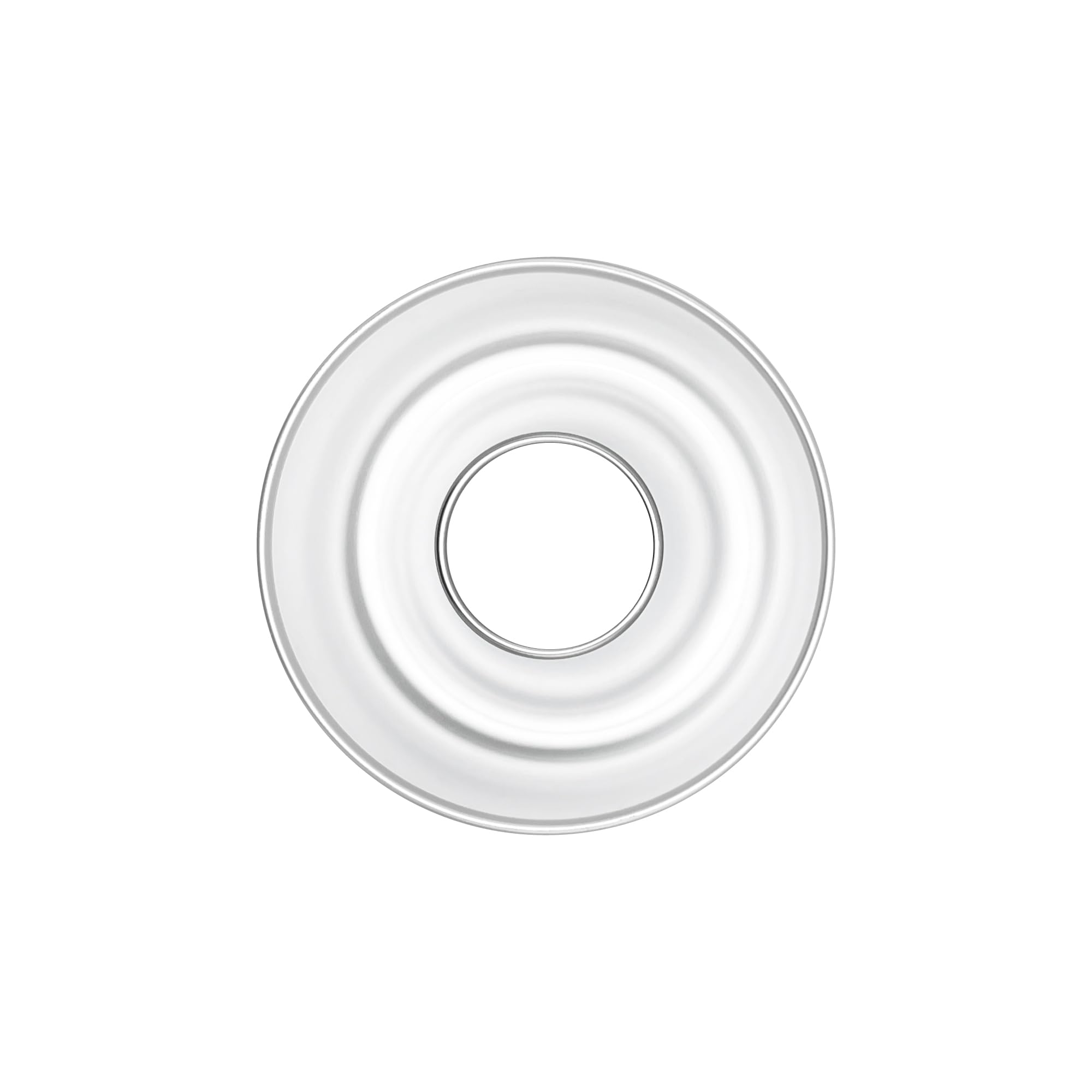 Pentole Agnelli Linea Pasticceria e Cake Design Ciambella Con Tubo, Argento, 30 cm