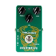 A classical overdrive effect pedal Comes with true bypass quality switch, Treble, volume and gain knobs True bypass design,minimize the tone loss Aluminum alloy housing, sturdy and durable Powered by AC adapter or Battery (not included), A battery ca...