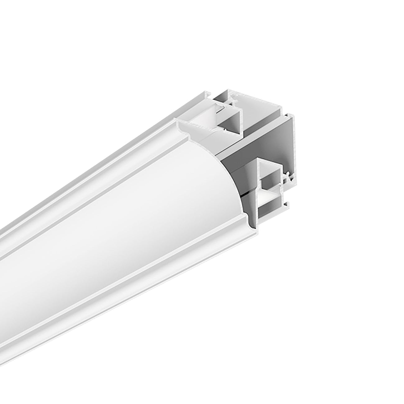 G.W.S® Coving LED Profile, 1-Pack Aluminium Channel for LED Strip Light, 1 Metre 58.5mmx58.5mm (368-C5858) — image 1