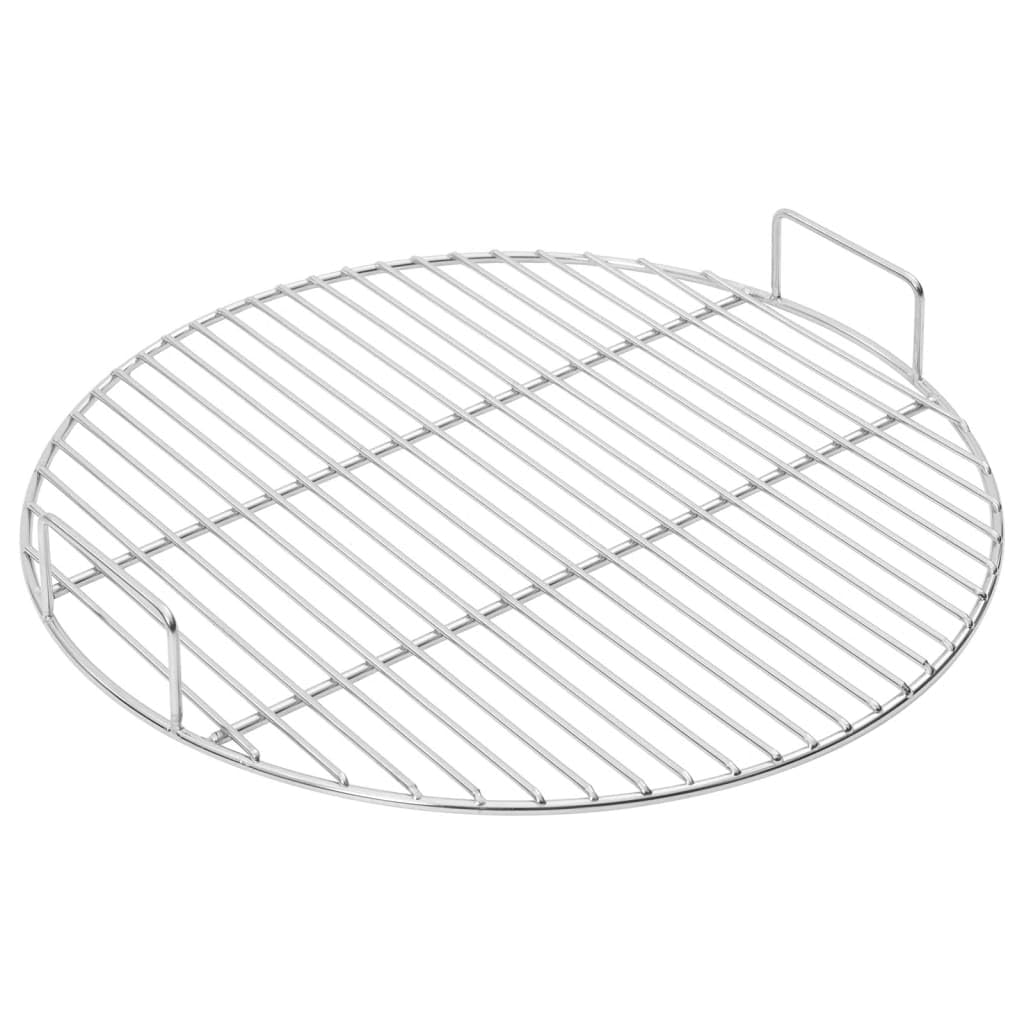 Griglia rotonda Ø 44,5 cm in acciaio inossidabile 304, griglia di ricambio con manici per barbecue a sfera da 57 cm, barbecue a carbonella e braciere durevole e resistente al calore
