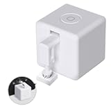 Fingerbot Plus Smart Button Pusher No Wiring Switch&comma; Upgrade with Touch Control&comma; Work with Smart Life App&comma; Add MOES Tuya Bluetooth Hub Make it Compatible with Alexa&comma;Google Home and Timer Control