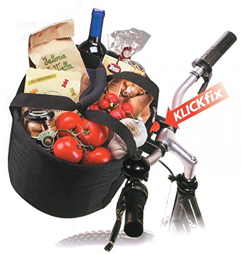 KlickFix Fahrradkorb Shopper Comfort Mini, Cestino...