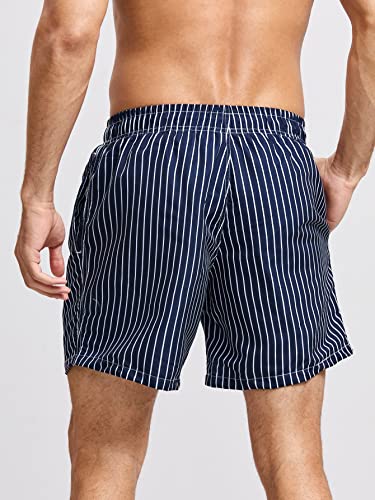 Mywu Mens Swim Trunks 5 Inch Beach Shorts with Mesh Lining Funny Swimming Bathing Suits Quick Dry Swimwear2