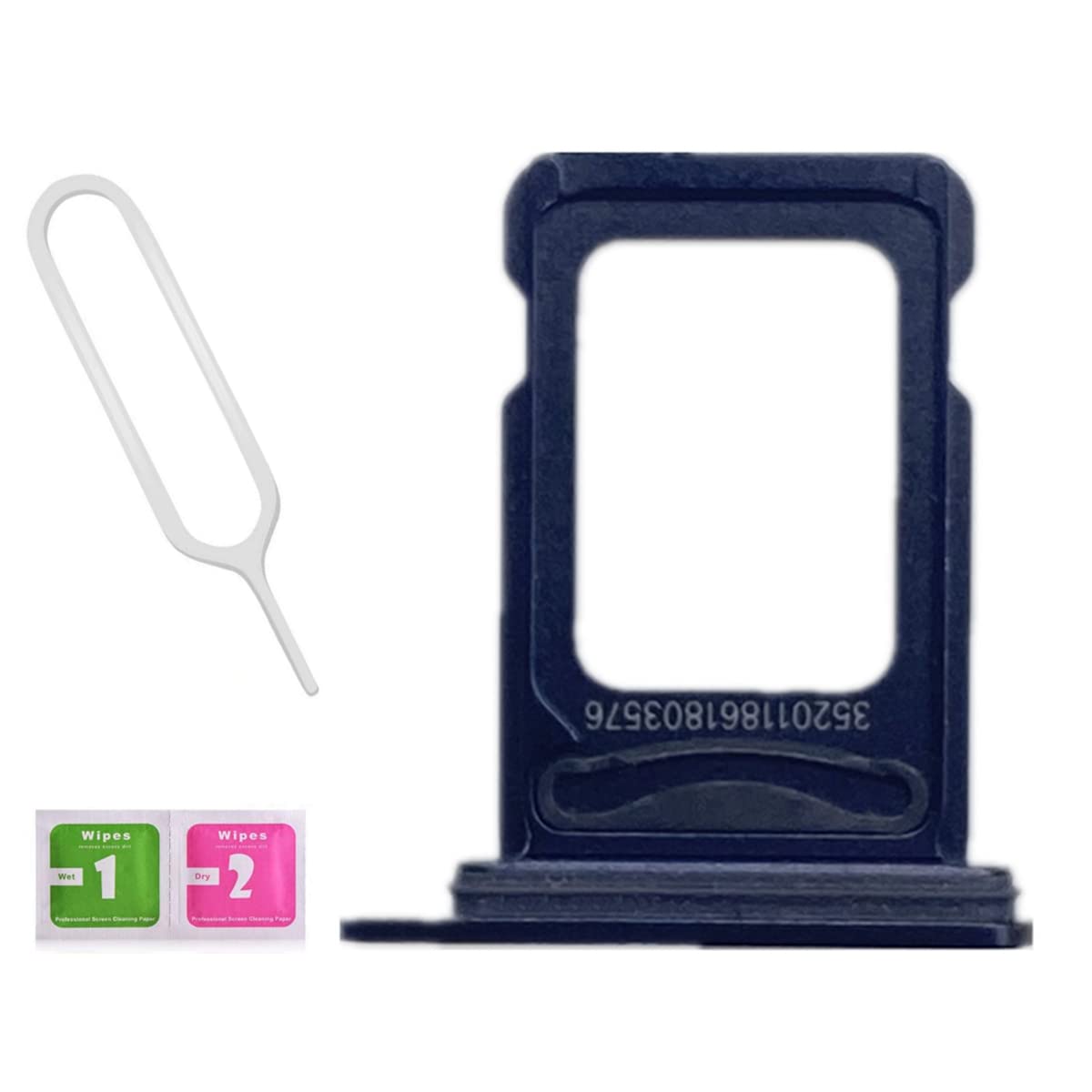 Amazon | LNONLS デュアルSIMカードトレイスロットホルダー 交換用