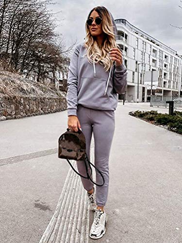 XINGENG Tute da Ginnastica 2 Pezzi Donna Completo