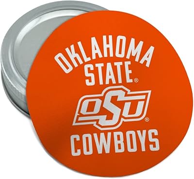 Oklahoma State University Cowboys Round Rubber Non-Slip Jar Gripper Lid Opener