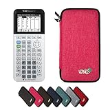 calcuso: calcolatrice grafica ti-83 premium ce + custodia protettiva wyngs rosa + garanzia estesa