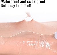 Vista 5 de Cinta adhesiva invisible de doble párpado sin pegamento, tiras invisibles impermeables para levantamiento de párpados, cinta invisible de doble