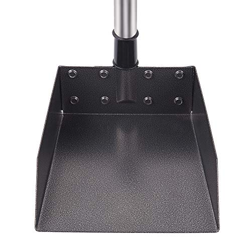 Yangbaga Hundekotschaufel aus Metall, 2 Rechen mit Verstellbarer Länge, 84 cm Langer Griff für große mittlere kleine Hunde