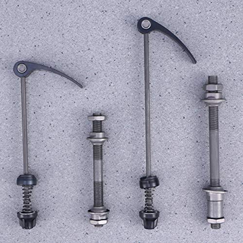 WINOMO 1 par MTB Hub Bicicleta Liberação Rápida Estrada Mountain Bike Front & Rear Axle Eixo Oco Con