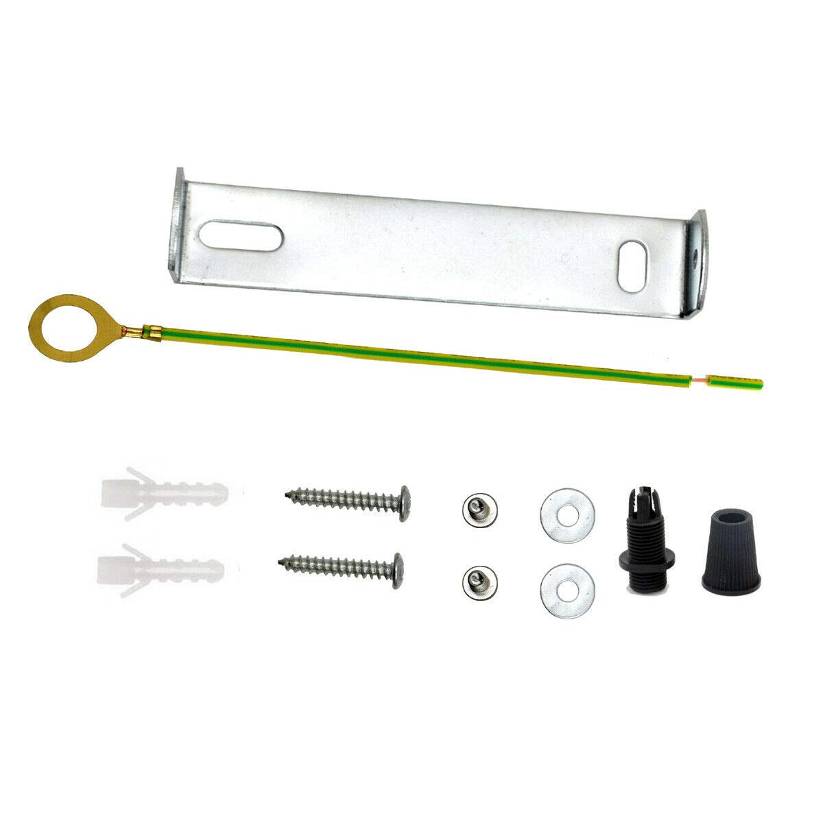 Ledsone Light Fixing Ceiling Rose Strap Bracket Strap Brace Plate Accessories (Side Fitting 105Mm)
