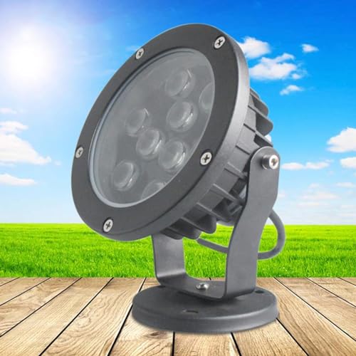 Projecteur LED Extérieur Étanche IP65, Eclairage Sous Marin, Spot LED Sous Marin, Lumières De Projecteur De Mur Extérieur, Lampe À Faisceau Étroit...