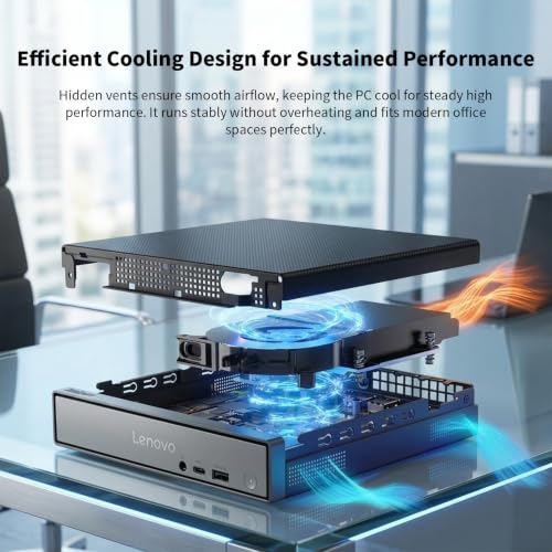 Image of Lenovo ThinkCentre neo 55q Gen 6 AMD Ryzen AI 5 330 MFF Business Desktop
